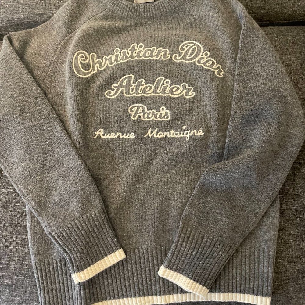 RARE! Christian Dior Atelier Sweater - Size L - Picture 1 of 6